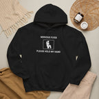 Nervous Flyer Please Hold My Hand - Hoodie divertido de viaje