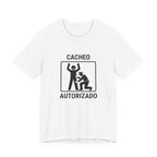 Cacheo autorizado - Camiseta divertida de control de seguridad