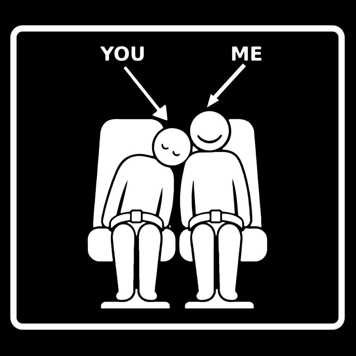 Empty Seat Shoulder Available - Hoodie divertido de viaje