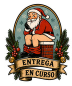 Entrega en curso - Camiseta divertida de Papá Noel
