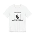 Nervous Flyer Please Hold My Hand - Camiseta divertida de viaje