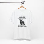 Cacheo autorizado - Camiseta divertida de control de seguridad
